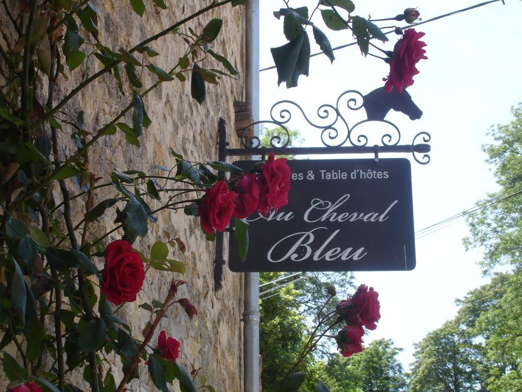 Au Cheval Bleu Bed & Breakfast Fontenay-près-Vézelay Bagian luar foto